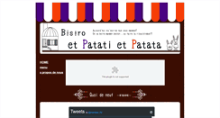 Desktop Screenshot of et-patati-et-patata.com